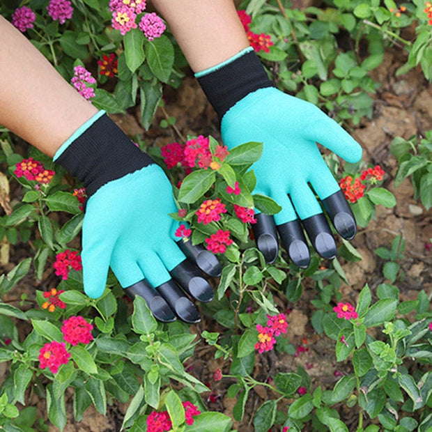 Gants de Jardinage Polyvalents - Griffes pour Creuser Intégrées