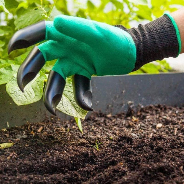 Gants de Jardinage Polyvalents - Griffes pour Creuser Intégrées